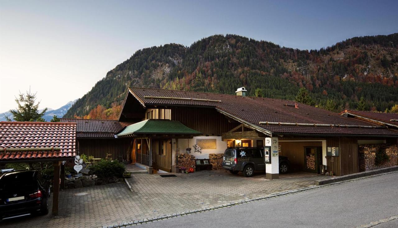 Appartamento Chalet Edelweiss Pfronten Esterno foto